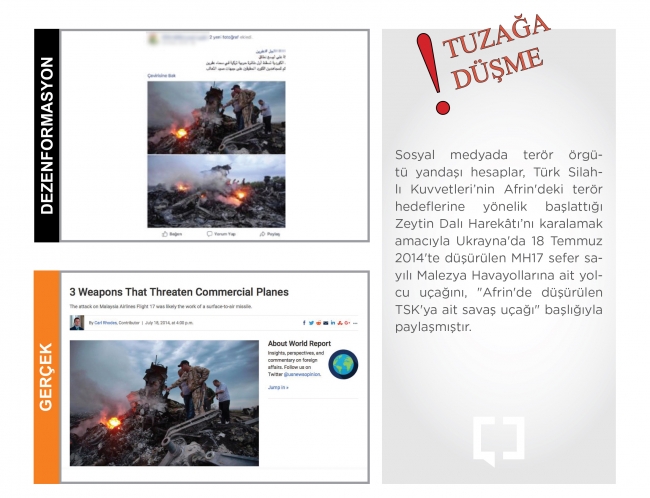 YPG/PKK'nın 'Afrin' yalanları tek tek deşifre edildi